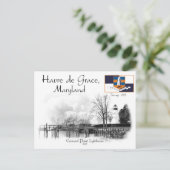 VUURTOREN CONCORD POINT - MARYLAND - BRIEFKAART (Staand voorkant)