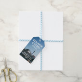 Vuurtoren dank u Cadeau Labels Cadeaulabel (Met Touw)