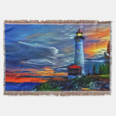 vuurtoren deken (Voorkant)