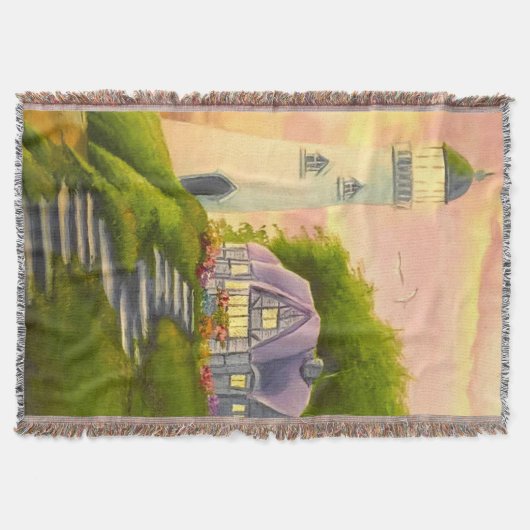 vuurtoren deken (Voorkant)