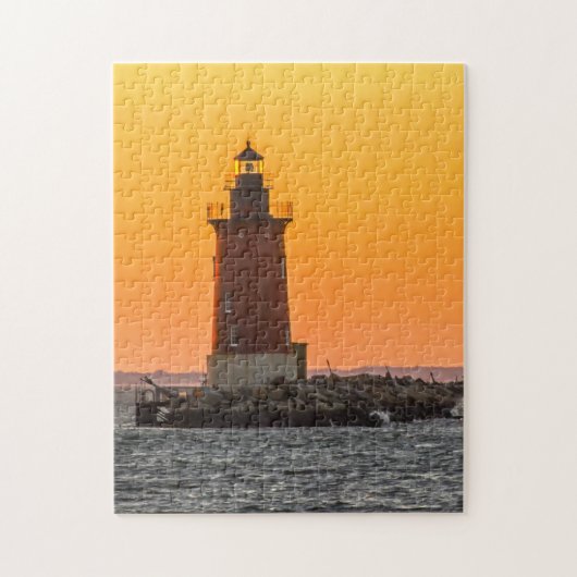 Vuurtoren Delaware. Legpuzzel (Verticaal)