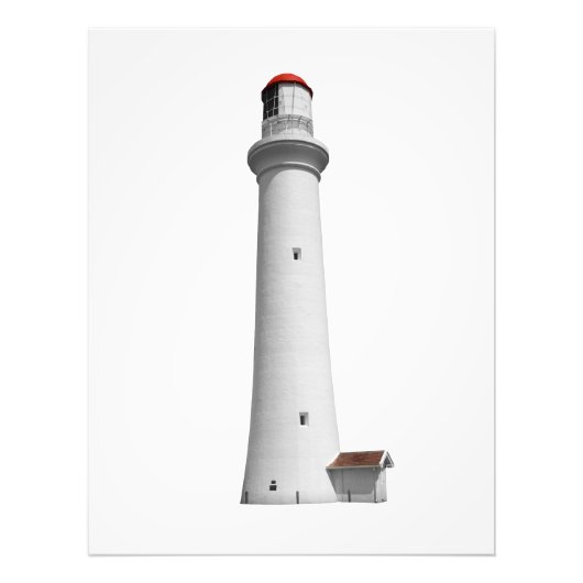 Vuurtoren details foto afdruk (Voorkant)