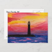 Vuurtoren, Deuren County, WI Briefkaart (Voorkant / Achterkant)