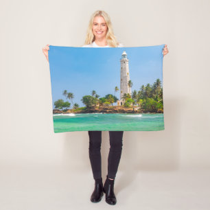 vuurtoren   Dewundara Sri Lanka Fleece Deken