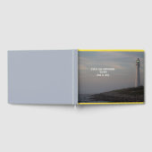 Vuurtoren die het Ocean Wedding Guestbook overzien Gastenboek (Volledig)