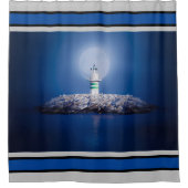 vuurtoren douchegordijn (Voorkant)