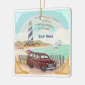 vuurtoren dromen keramisch ornament (Links)