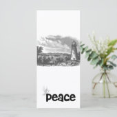 vuurtoren-duif van de vrede (Staand voorkant)