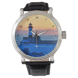 Vuurtoren Duluth Minnesota Lake Superior Horloge