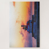 Vuurtoren Duluth Minnesota met zeerook Legpuzzel (Verticaal)