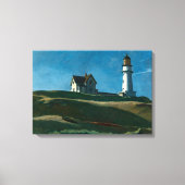 vuurtoren | Edward Hopper | Canvas Afdruk (Voorkant)