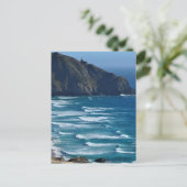 Vuurtoren en het Zee Briefkaart (Staand voorkant)