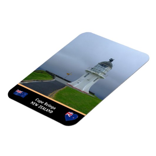 Vuurtoren en Kaapverdië - Maori / Nieuw-Zeeland Magneet (Linkerzijde)