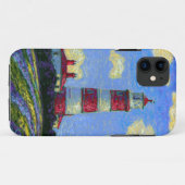Vuurtoren en lavendervelden Case-Mate iPhone case (Achterkant (horizontaal))