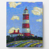 Vuurtoren en lavendervelden fotoplaat (Voorkant)