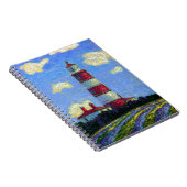 Vuurtoren en lavendervelden notitieboek (Rechterzijde)