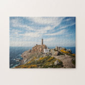 Vuurtoren en museum | Cabo Vilan Galicia Spanje Legpuzzel (Horizontaal)