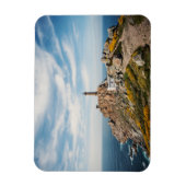 Vuurtoren en Museum | Cabo Vilan Galicia Spanje Magneet (Verticaal)