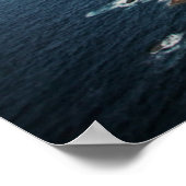 Vuurtoren en Museum | Cabo Vilan Galicia Spanje Poster (Hoek)