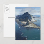 Vuurtoren en rots pinnacle bij Cape St. Elias Briefkaart (Voorkant / Achterkant)