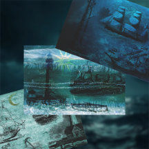  vuurtoren en schepen