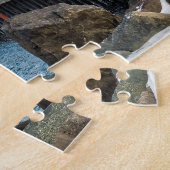 Vuurtoren en schip legpuzzel (Zijkant)