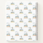 Vuurtoren en zeeboot Dream Beach Notitieboek (Achterkant)