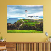 Vuurtoren Fanad Head Ingepakt Canvas | Ierland Afdruk (Insitu (Woonkamer))