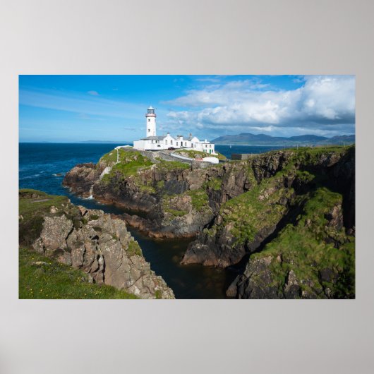 Vuurtoren Fanad Head Poster (Voorkant)