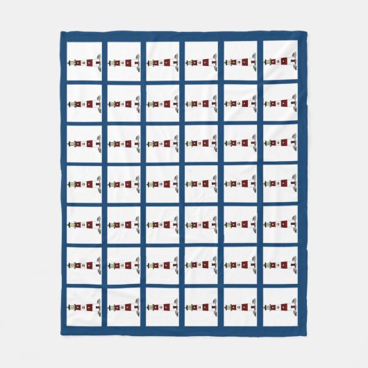 vuurtoren Fleece Blanket (Voorkant)