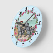 Vuurtoren Floral Noon Ronde Klok (Hoek)