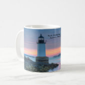 Vuurtoren Fort Pickering Salem Massachusetts Koffiemok (Voorkant links)