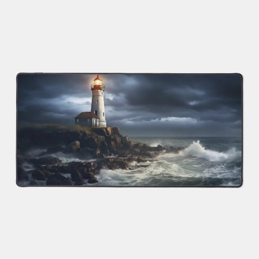 Vuurtoren Foto Kunst Bureaumat (Voorkant)
