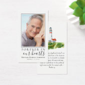 vuurtoren Foto Memorial Prayer Kaart (Bureau)