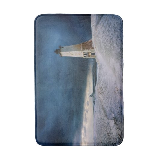 vuurtoren | Frankfort Lighthouse Lake Michigan Badmat (Voorkant Verticaal)