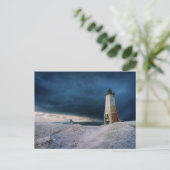 vuurtoren | Frankfort Lighthouse Lake Michigan Briefkaart (Staand voorkant)