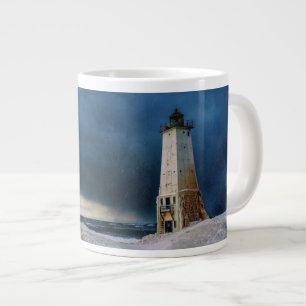 vuurtoren   Frankfort Lighthouse Lake Michigan Grote Koffiekop