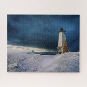 vuurtoren Frankfort Lighthouse Lake Michigan Legpuzzel