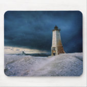 vuurtoren | Frankfort Lighthouse Lake Michigan Muismat (Voorkant)