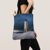 vuurtoren | Frankfort Lighthouse Lake Michigan Tote Bag (Dichtbij)