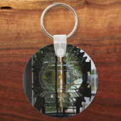 Vuurtoren Fresnel Lens Sleutelhanger (Voorkant)