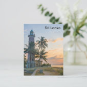 Vuurtoren, Galle, Sri Lanka Briefkaart (Staand voorkant)