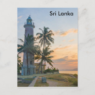 Vuurtoren, Galle, Sri Lanka Briefkaart