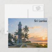 Vuurtoren, Galle, Sri Lanka Briefkaart (Voorkant / Achterkant)