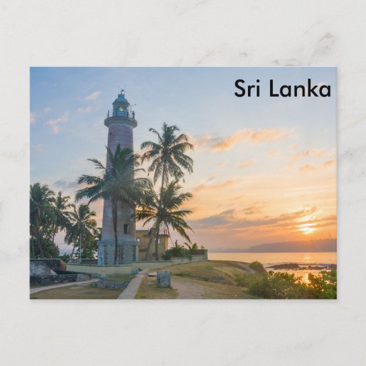 Vuurtoren, Galle, Sri Lanka Briefkaart (Voorkant)