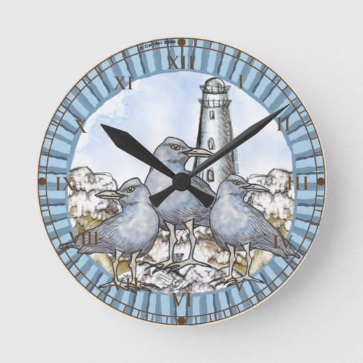 Vuurtoren Gids meeuwen Ronde Klok (Voorkant)