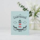 vuurtoren Gids voor thuis Poster Briefkaart (Staand voorkant)