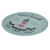 vuurtoren Gids voor thuis Poster Snijplank (Hoek)