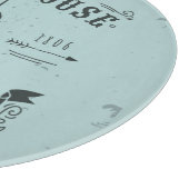 vuurtoren Gids voor thuis Poster Snijplank (Hoek)