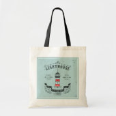 vuurtoren Gids voor thuis Poster Tote Bag (Voorkant)